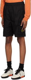 Stone Island Black Patch Shorts