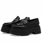 Alexander Wang Women's Patent Leather Platform Loafer in Black