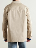 Yves Salomon - Cotton-Gabardine Jacket - Neutrals