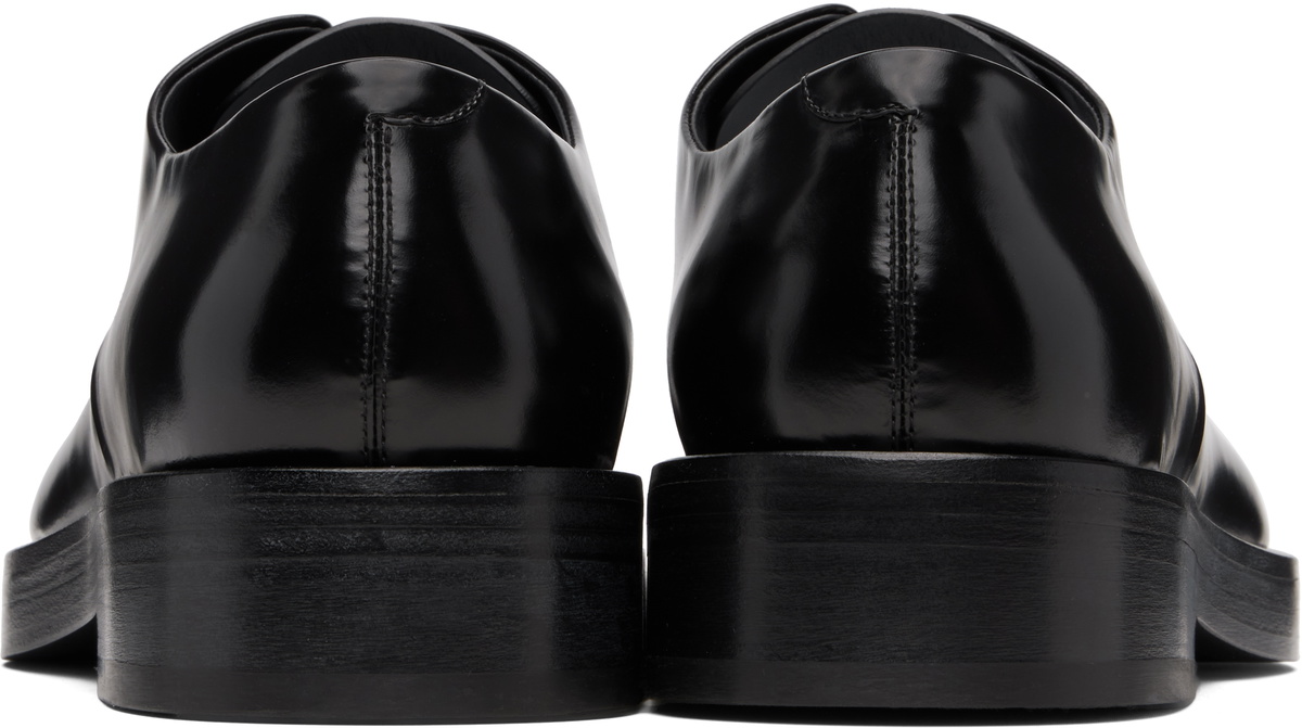 Jil Sander Black Lace-Up Derbys