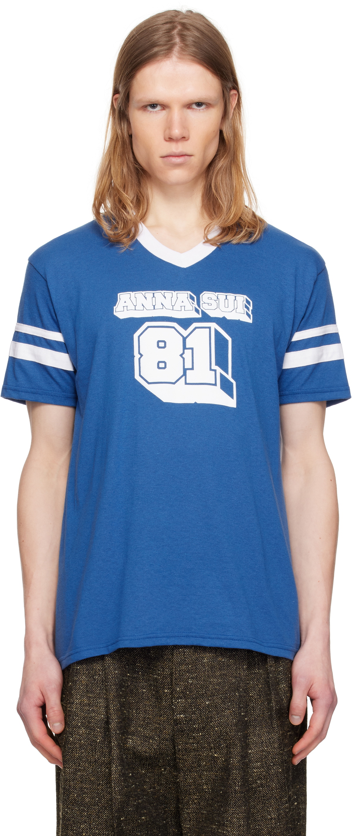 Anna Sui White Beach Girl Baby T-shirt Anna Sui