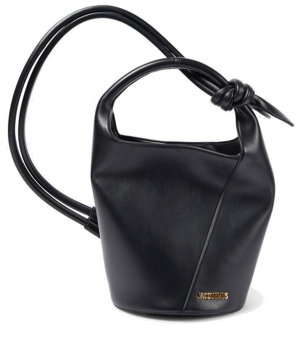 Jacquemus Le Petit Tourni leather bucket bag Jacquemus