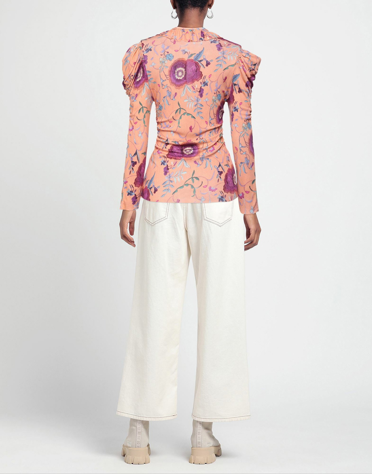 Isabel Marant Womens T-shirt in Salmon pink
