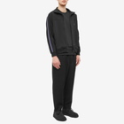 South2 West8 Men's Trainer Track Jacket in Black