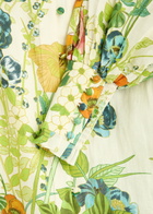 Alemais Constance Floral-print Linen Maxi Shirt Dress Multicoloured
