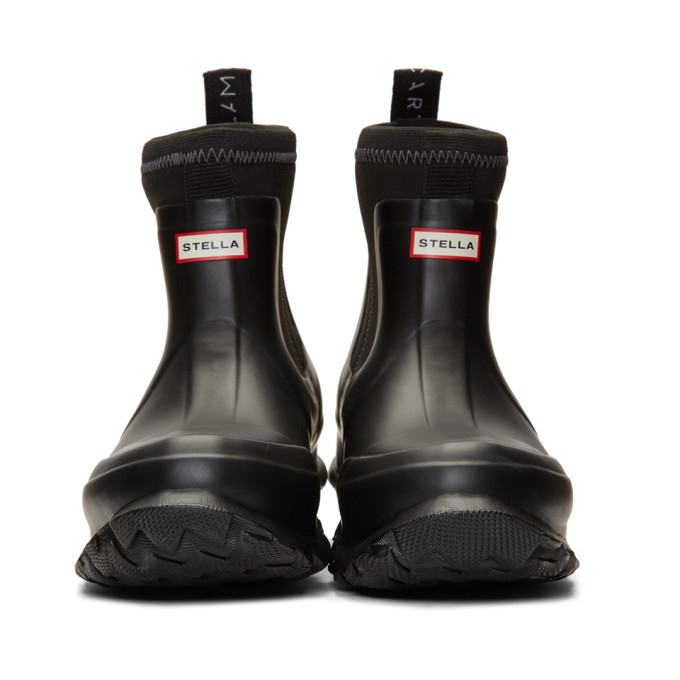 Stella McCartney Black Hunter Edition Rain Boots Stella McCartney