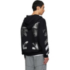Off-White Black Metal Arrow Skate Zip Hoodie