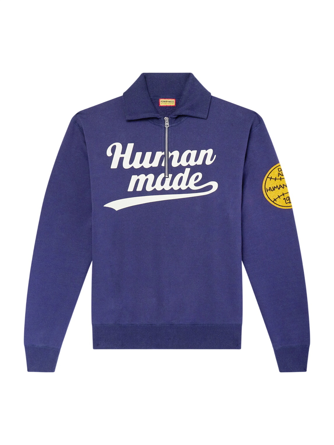 Human Made Men's Duck Chambray Work Shirt in Indigo Human Made Human Made Men's Duck Chambray Work Shirt in Indigo Human Made