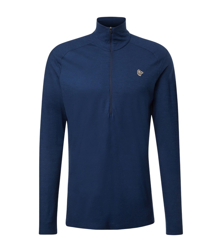 Photo: Norrøna Femund wool half-zip ski top