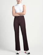 Alessia Santi Womens Pants Plum