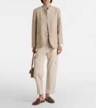 Eleventy Cotton corduroy tapered pants