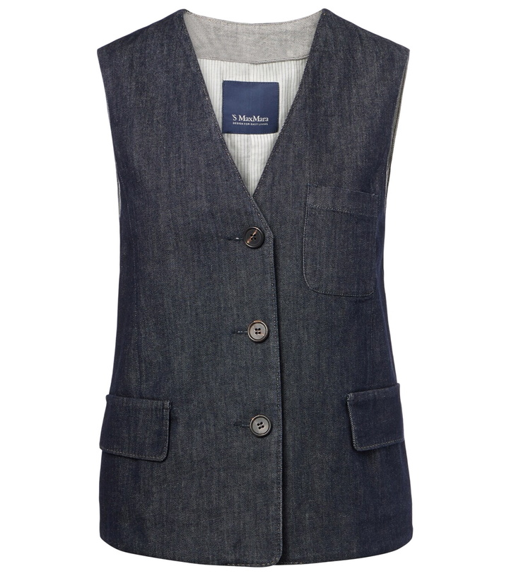 Photo: 'S Max Mara Denim vest