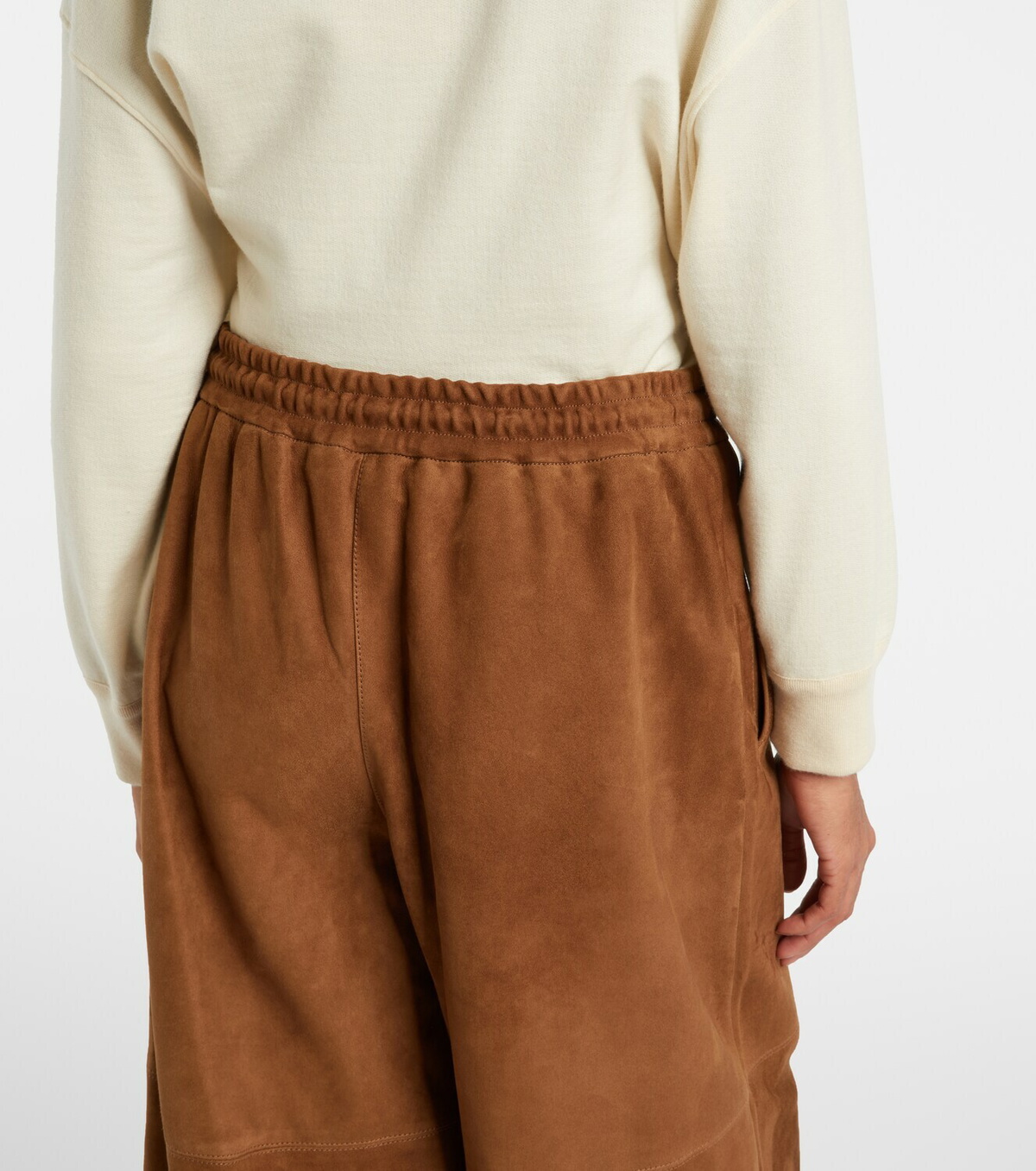 Yves Salomon Suede culottes