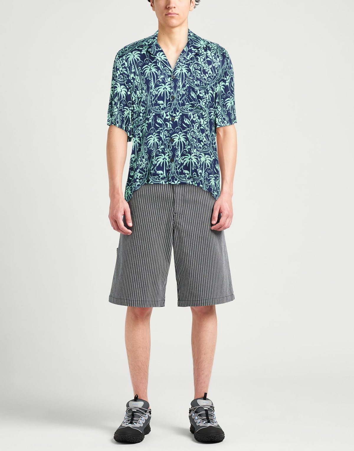 Laneus Mens Shirt in Navy