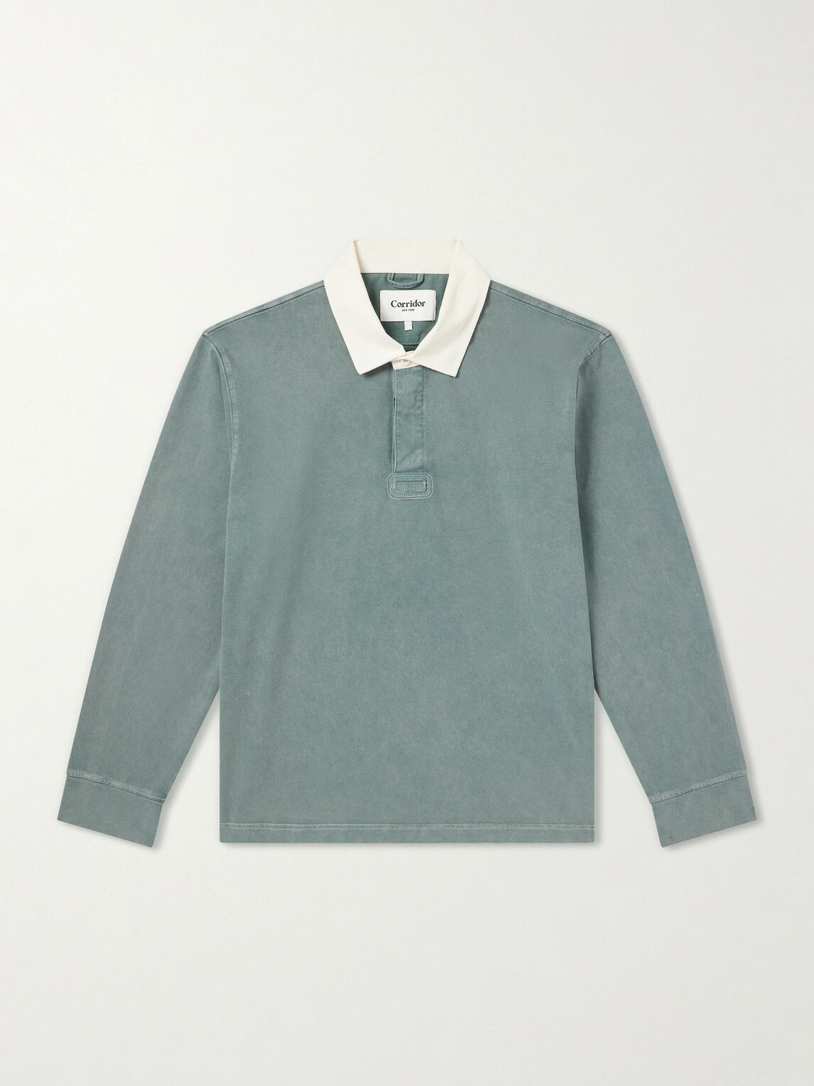 Corridor - Cotton-Jersey Polo Shirt - Green