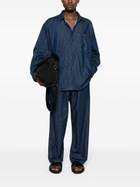The Frankie Shop Blue Tanner Denim Shirt