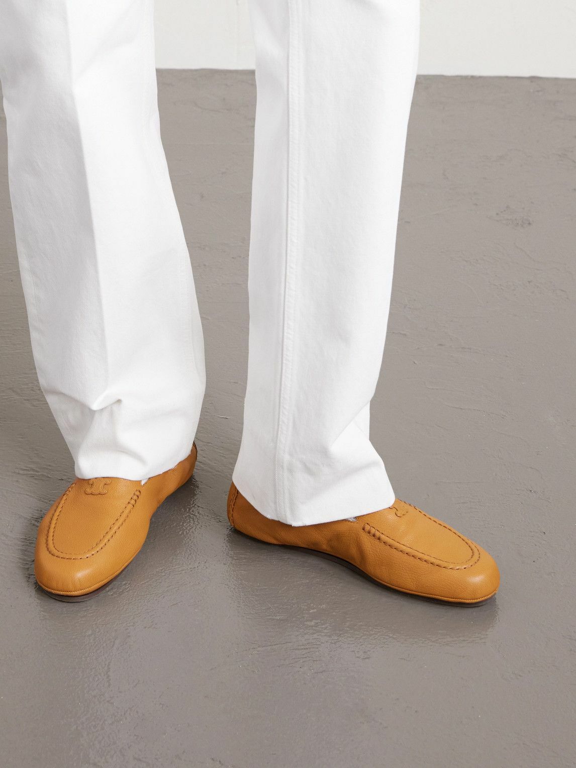 CELINE - Straight-Leg Jeans - White