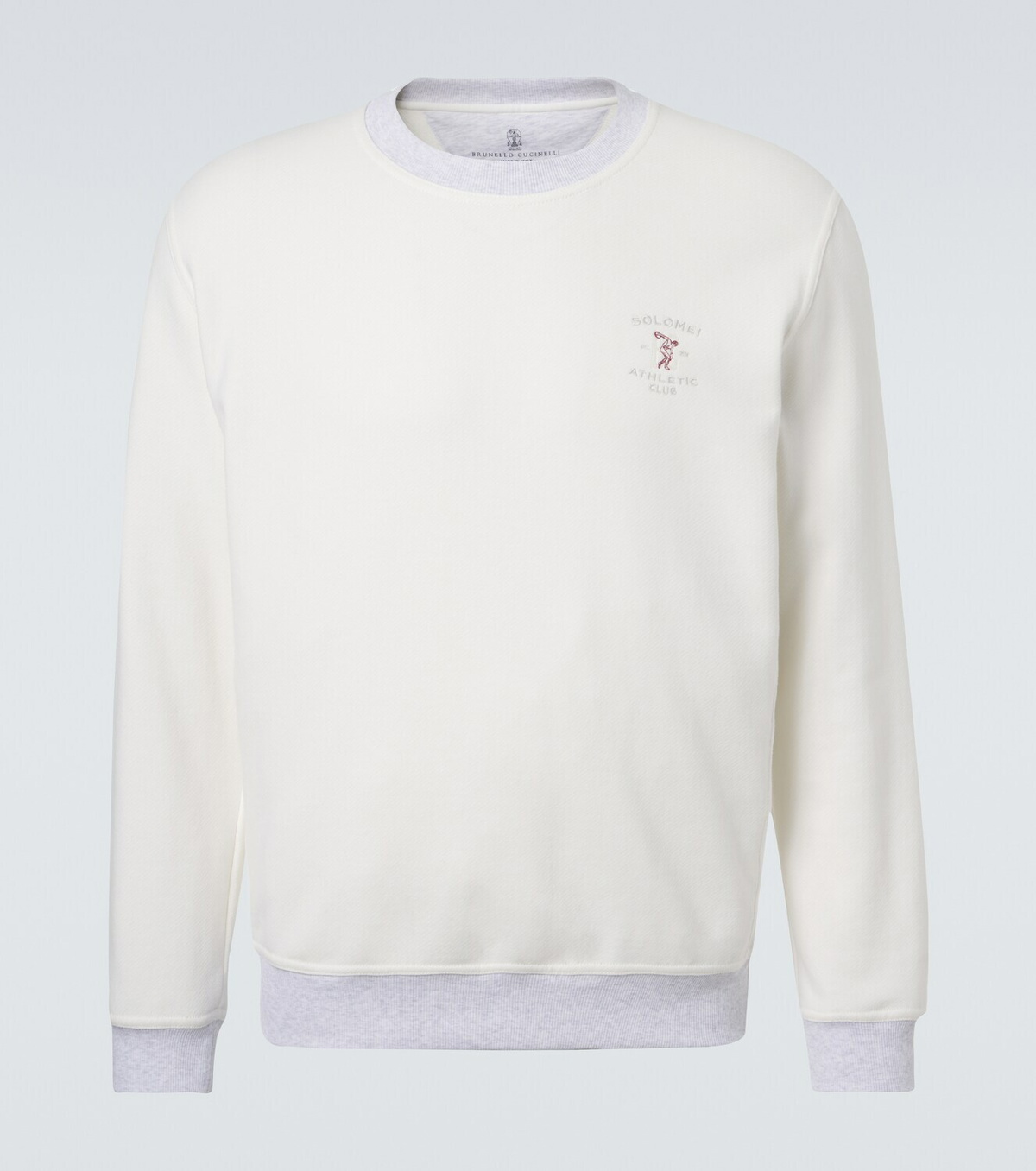Brunello Cucinelli Cotton jersey sweatshirt