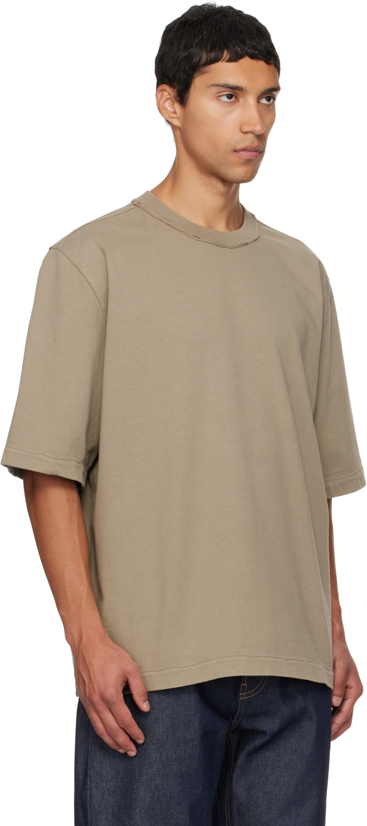 Camiel Fortgens Taupe Big T-shirt