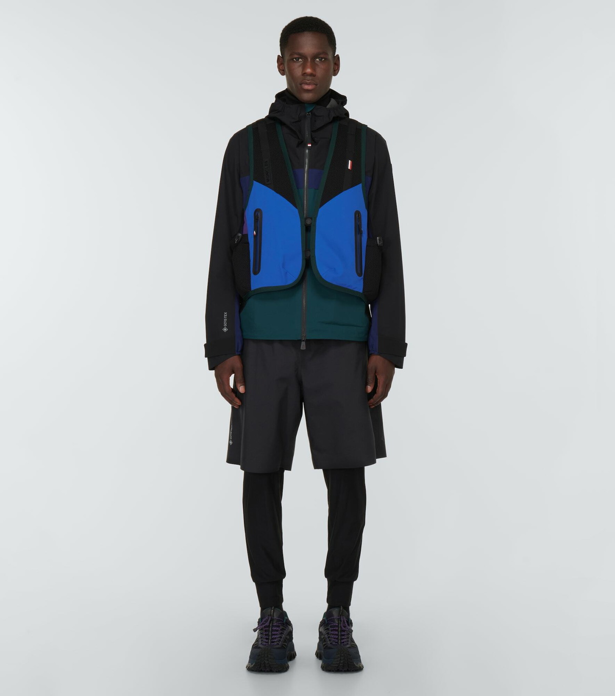 Moncler Grenoble - Mesh shorts