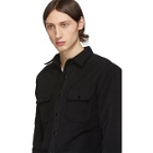 Frame Black Moleskin Shirt Jacket