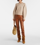Isabel Marant Leandra wool and cashmere sweater