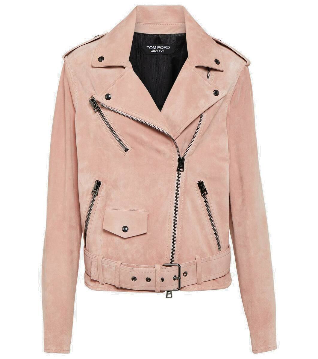 Tom Ford Suede biker jacket TOM FORD