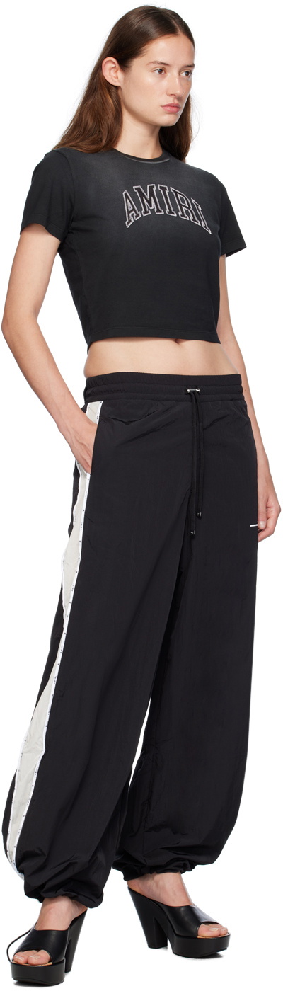 AMIRI Black Raglan MA Track Pants