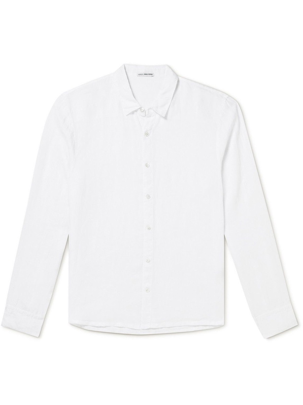 Photo: James Perse - Linen Shirt - White