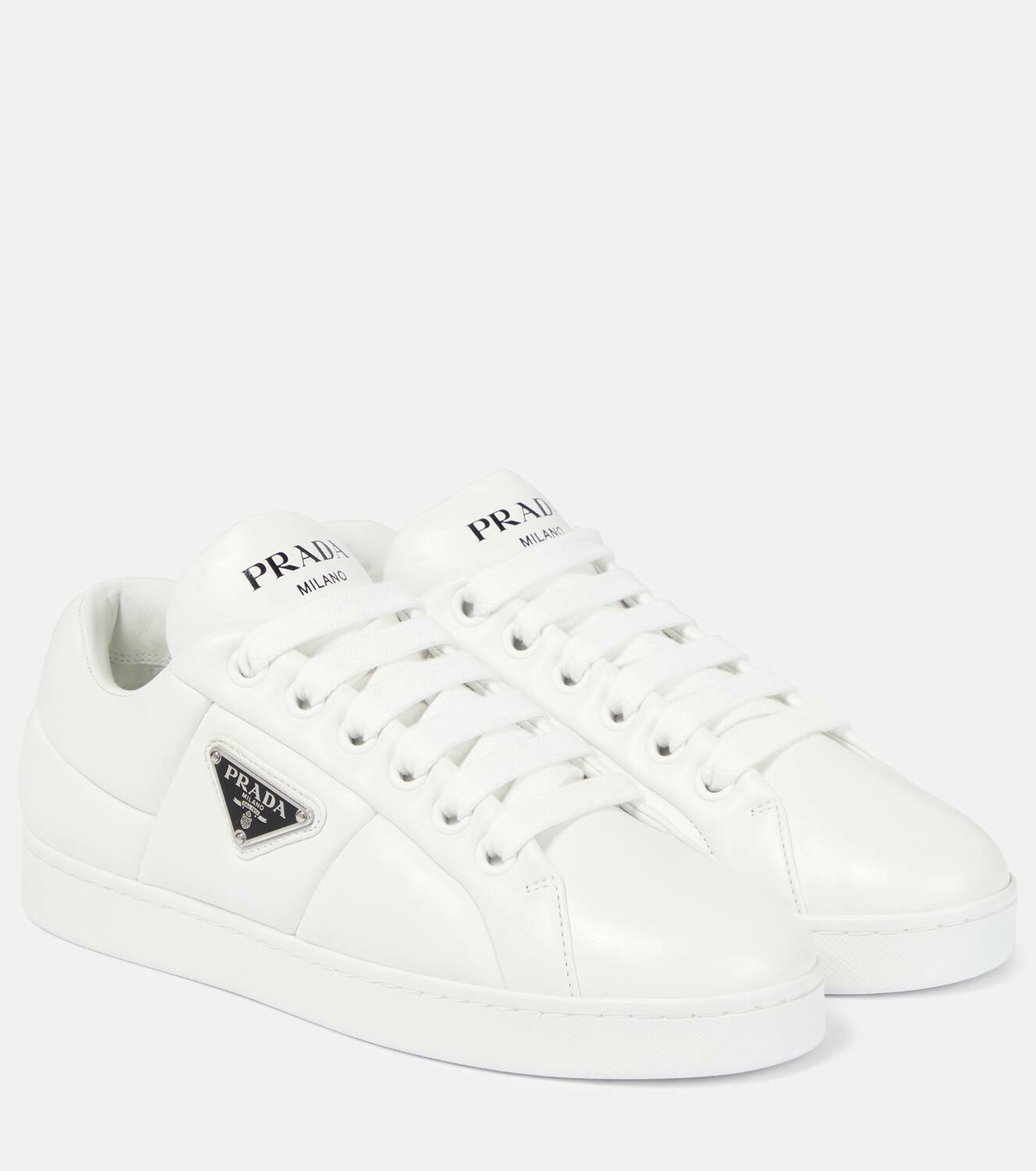 Prada Leather low-top sneakers