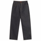Pleasures Men's Formula Baggy Denim Jeans in Raw Indigo