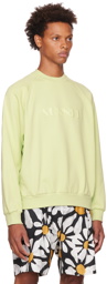 SUNNEI Green Embroidered Sweatshirt