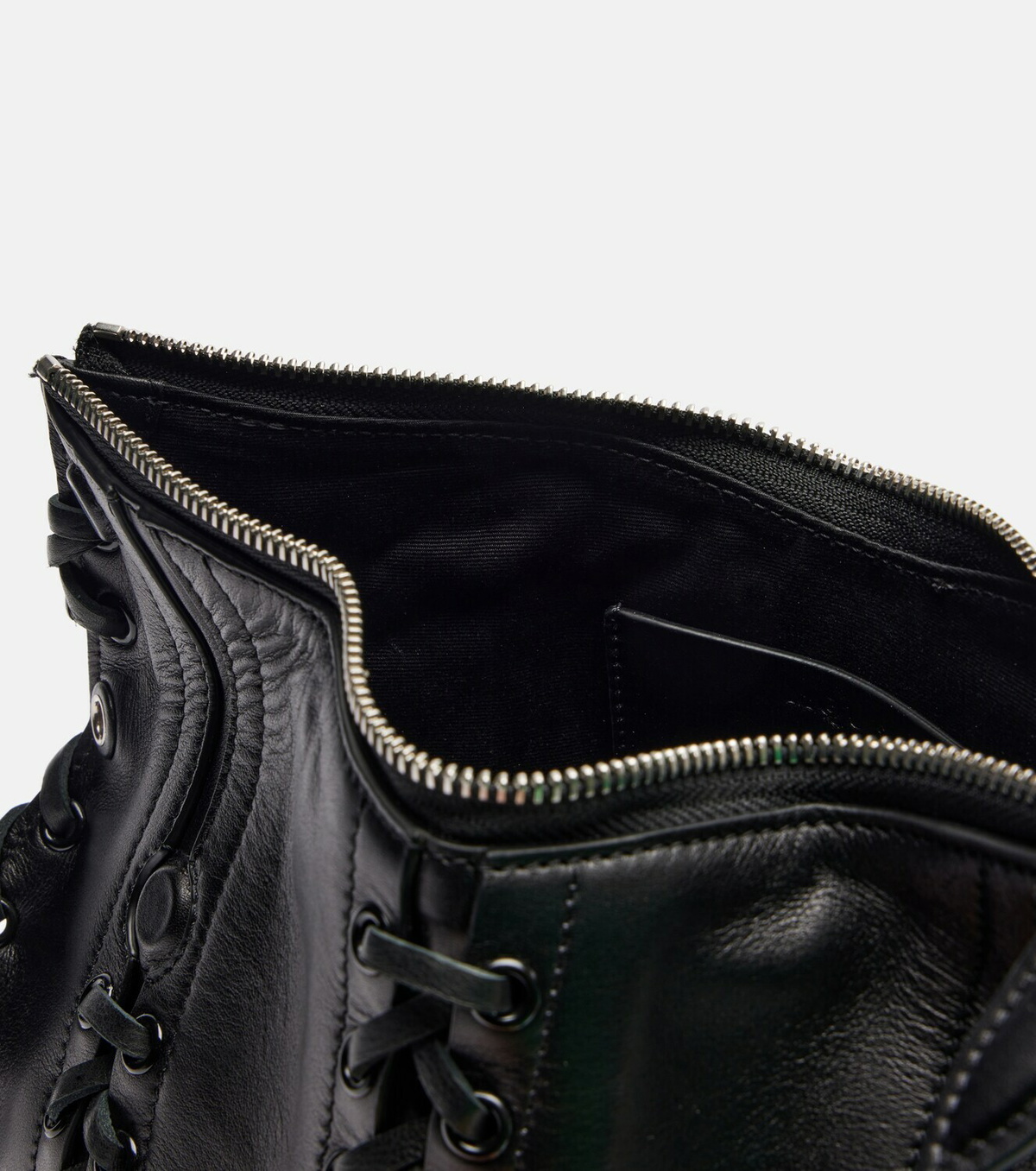 McQueen Manta Small leather shoulder bag