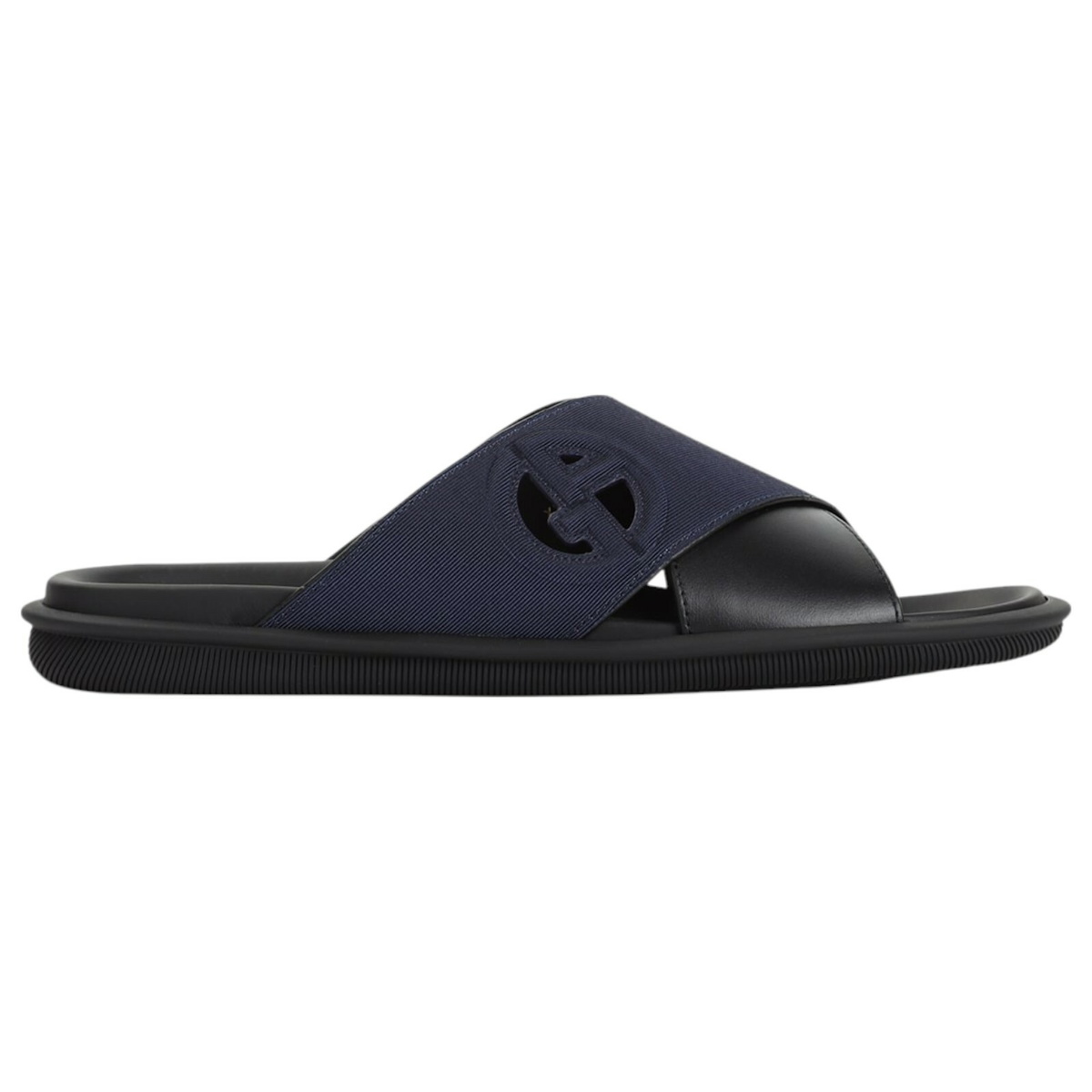 VIP【関税送料無料】希少 Giorgio Armani Cross Sandals Giorgio Armani Black Criss-Crossing Sandals Giorgio Armani