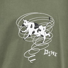 Dime Men's Twister T-Shirt in Thyme