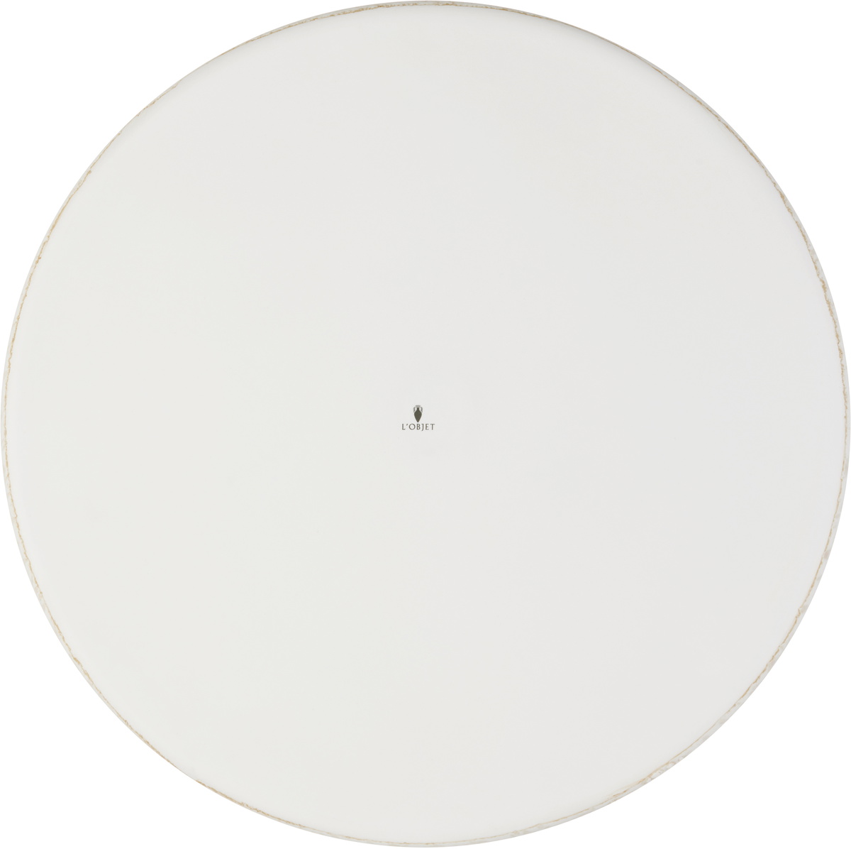 L'OBJET Beige Large Terra Round Platter
