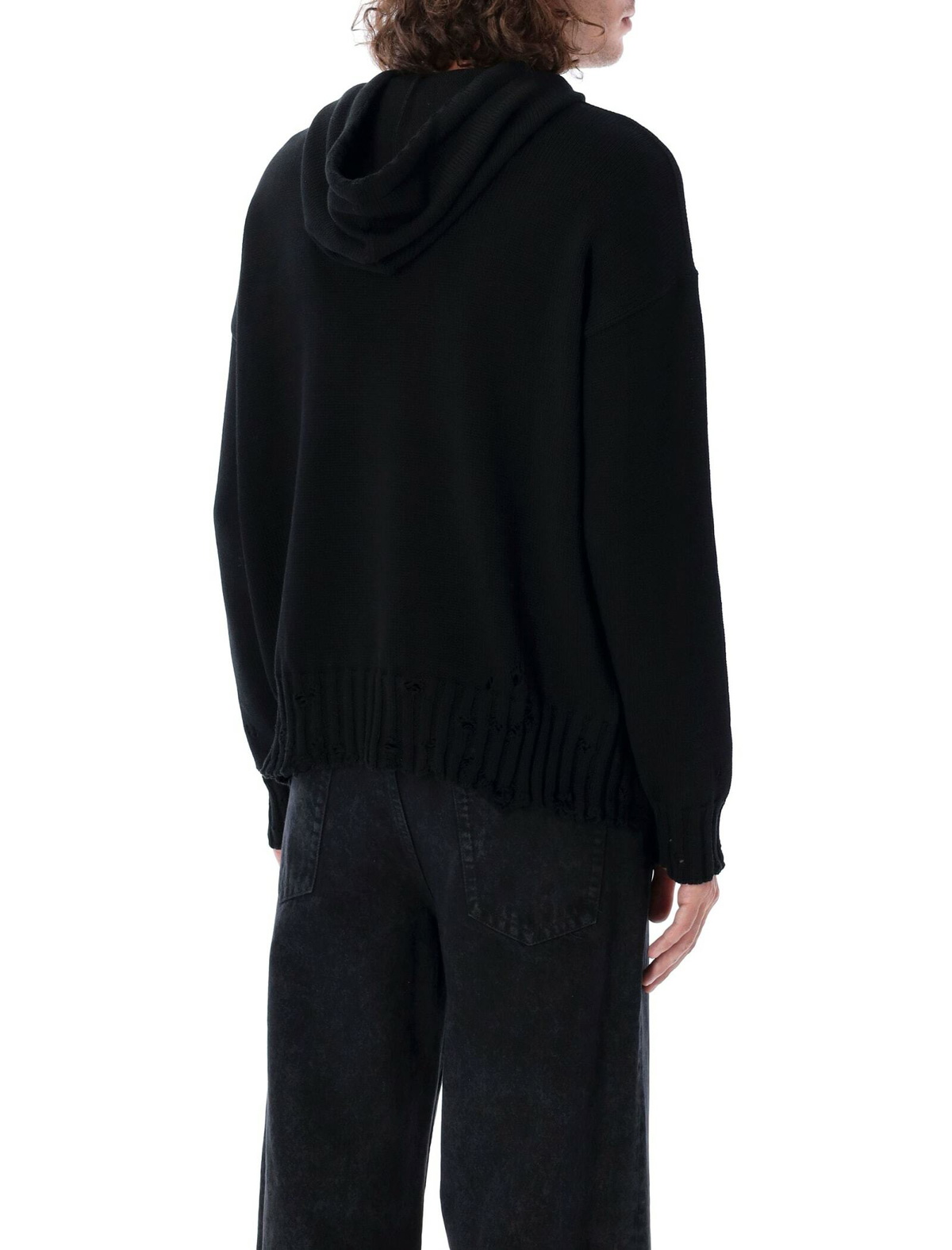 パーカー・フーディ Marni Hooded Broken Knit hoodie Marni Hooded Broken Knit Marni