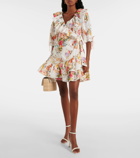 Camilla Sew Yesterday floral cotton wrap dress