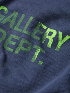 Gallery Dept. - Souvenir Logo-Print Cotton-Jersey T-Shirt - Blue