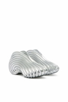 Diesel Slip-on sneaker in Melflex - Sneakers - Unisex - Silver