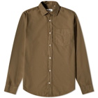 NN07 Men's Button Down Errico Oxford Shirt in Clay