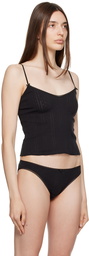 Cou Cou Black 'The Long' Camisole