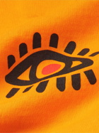 DISTRICT VISION - Karuna Logo-Print Recycled Cotton-Jersey T-Shirt - Orange