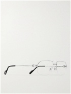 Cartier Eyewear - Rectangular-Frame Gold-Tone Optical Glasses