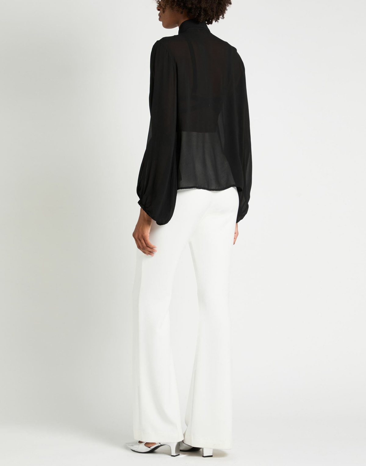 Manila Grace Womens Shirt in Black