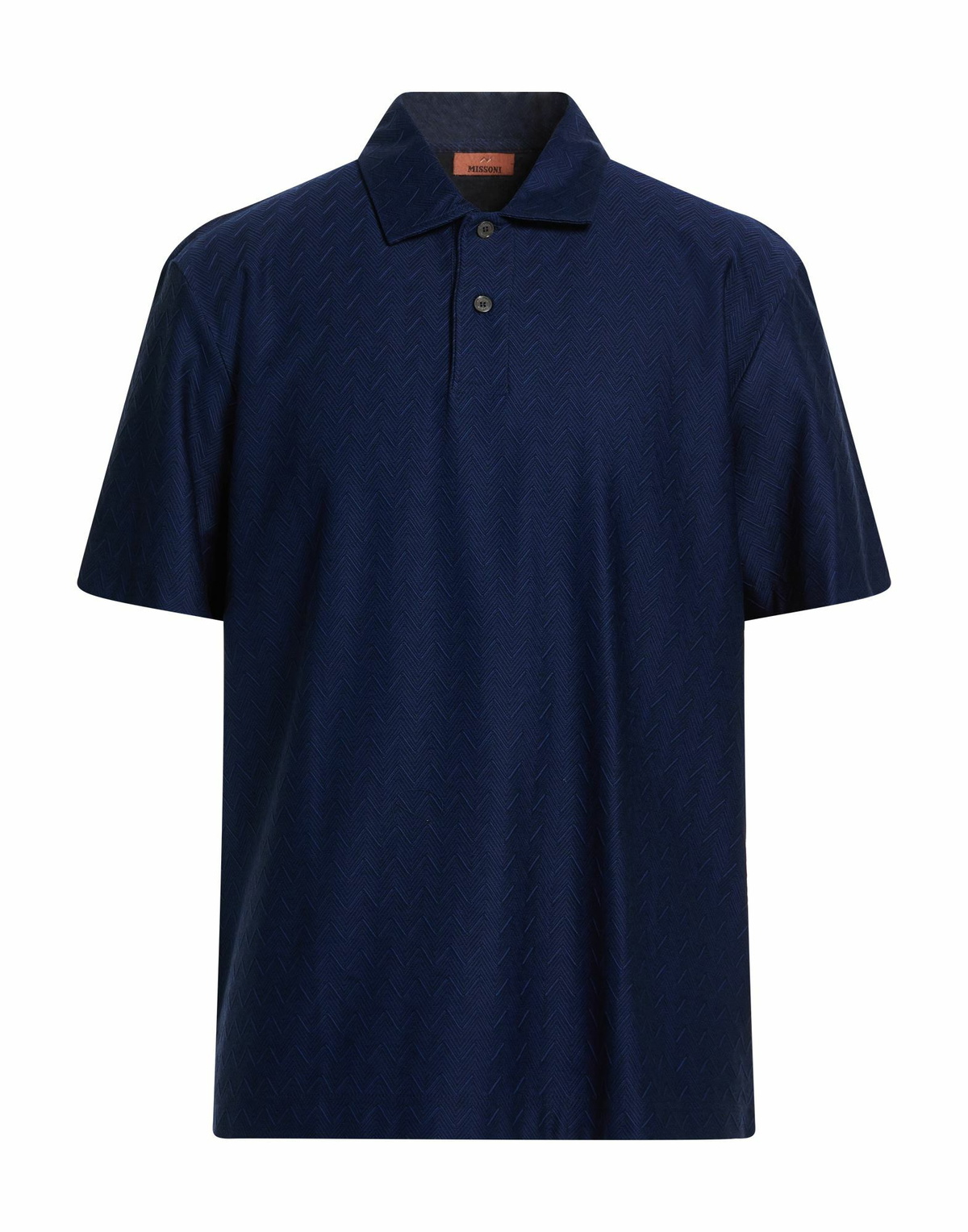 Missoni Mens Polo shirt Midnight in Blue