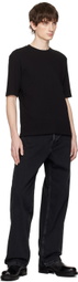 Filippa K Black Rib T-Shirt