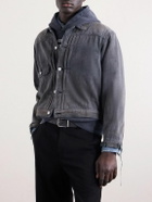 Enfants Riches Déprimés - Type VII Distressed Denim Jacket - Gray
