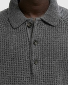 CLOSED KNITTED POLO Grey Men