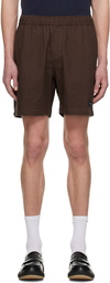 Saturdays NYC Brown Theo Shorts